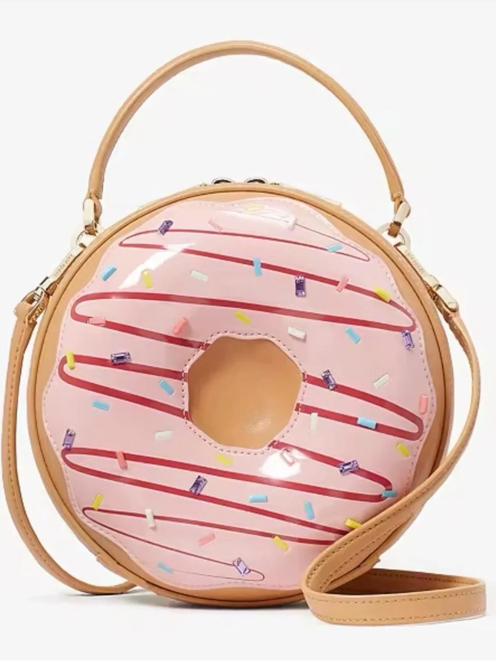 NWOT Kate Spade Coffee Break 3d Donut Crossbody